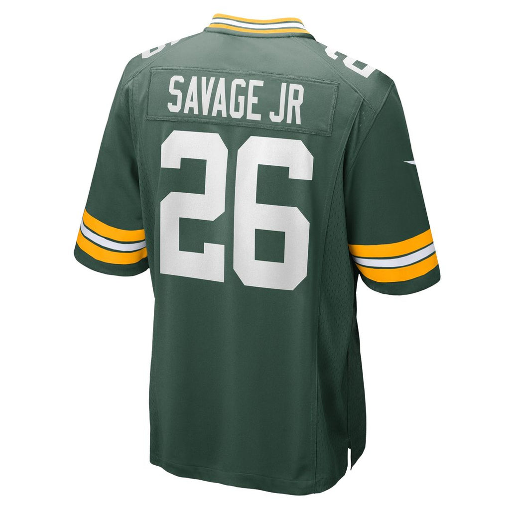 Darnell Savage Jr. Green Bay Packers Nike Game Team Jersey - Green Official NFL Team Apparel Football Fan Gear
