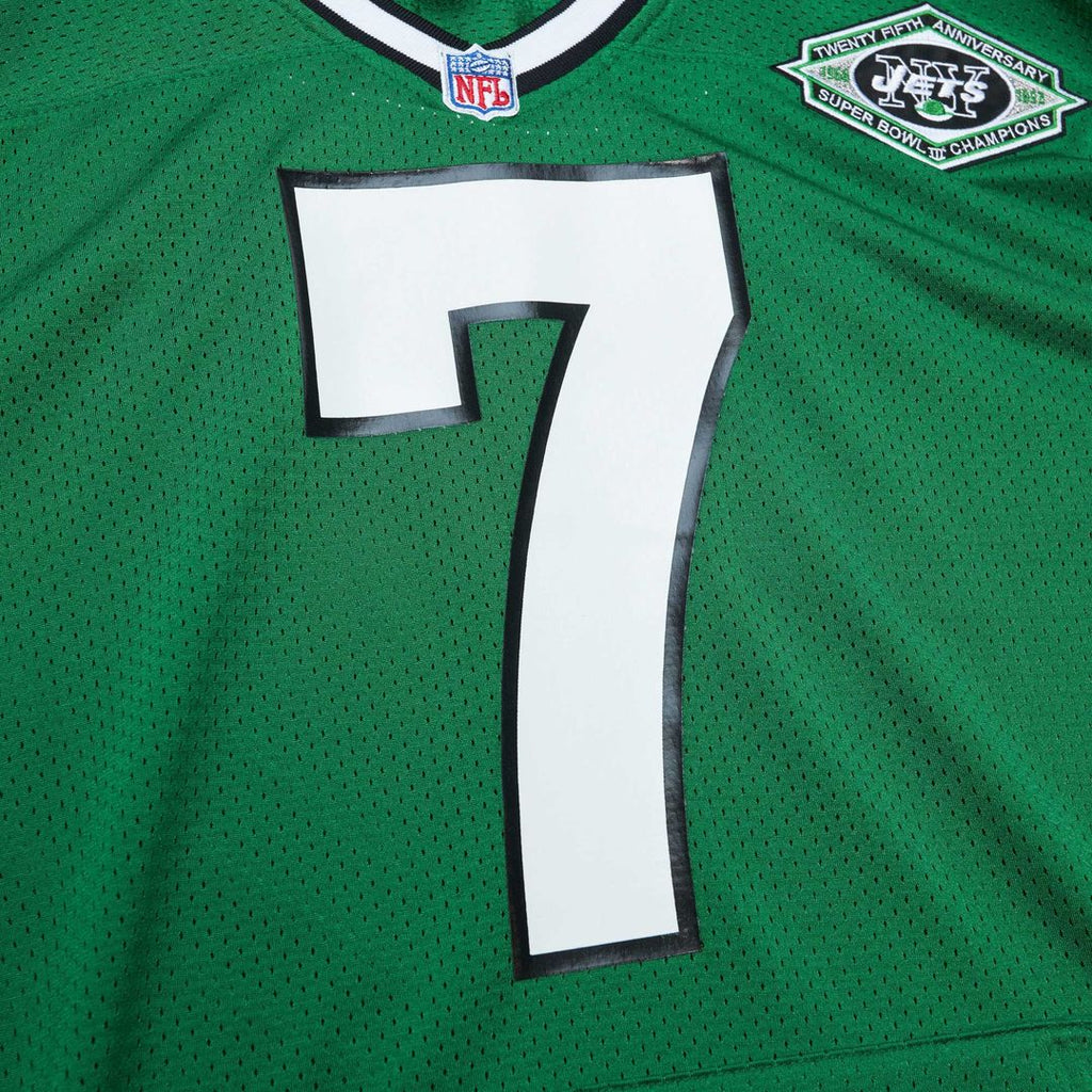 Boomer Esiason New York Jets Mitchell & Ness 1993 Authentic Throwback Retired Player Pocket Jersey - Kelly Green Official NFL Team Apparel Football Fa