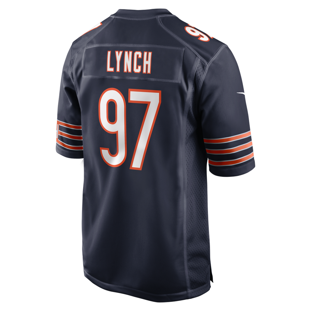 James Lynch Chicago Bears Nike Team Game Jersey - Navy Official NFL Team Apparel Football Fan Gear