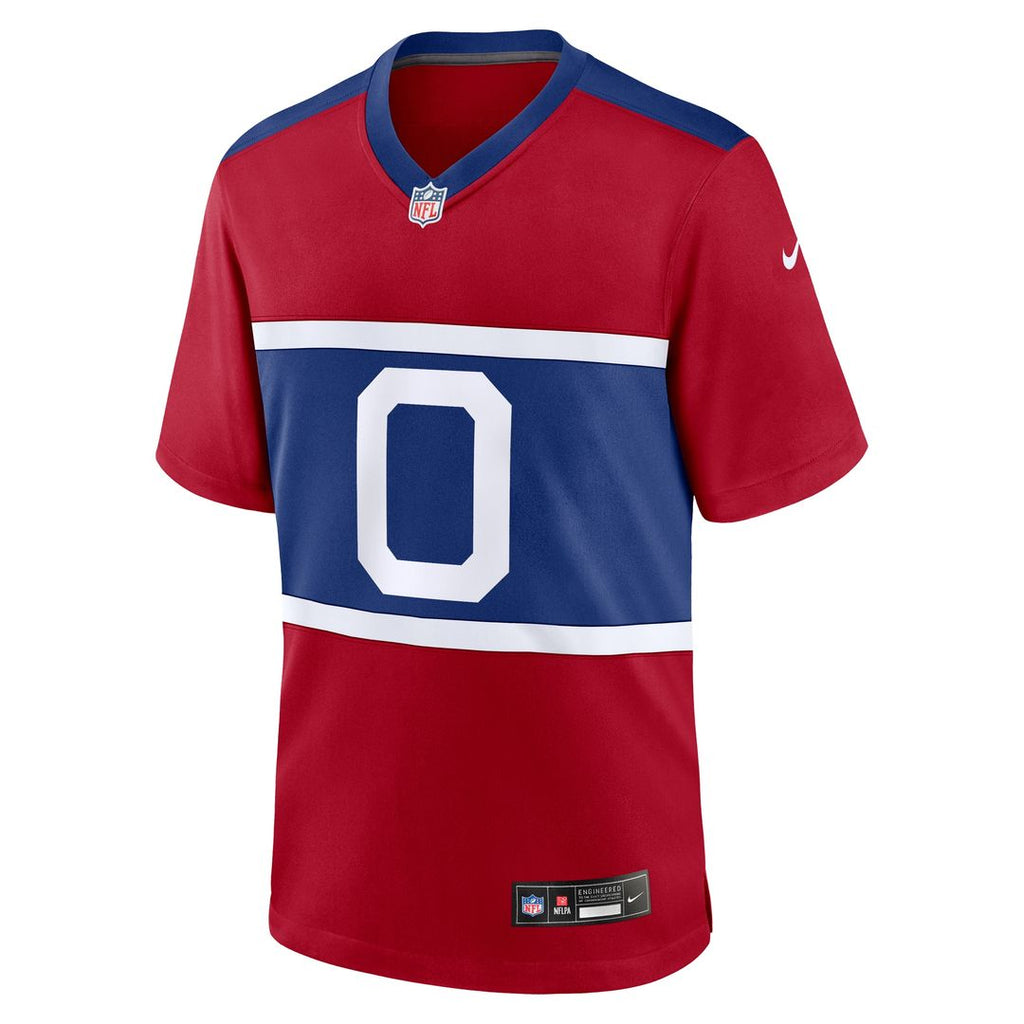 Brian Burns New York Giants Nike Alternate Game Jersey - Century Red Official NFL Team Apparel Football Fan Gear
