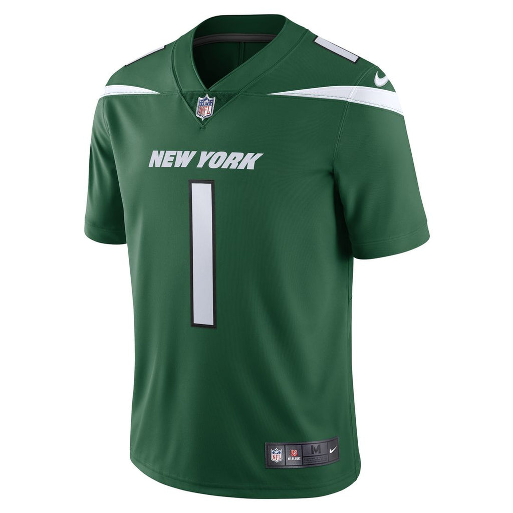 Ahmad Sauce Gardner New York Jets Nike Men's Vapor Limited Jersey - Green Official NFL Team Apparel Football Fan Gear