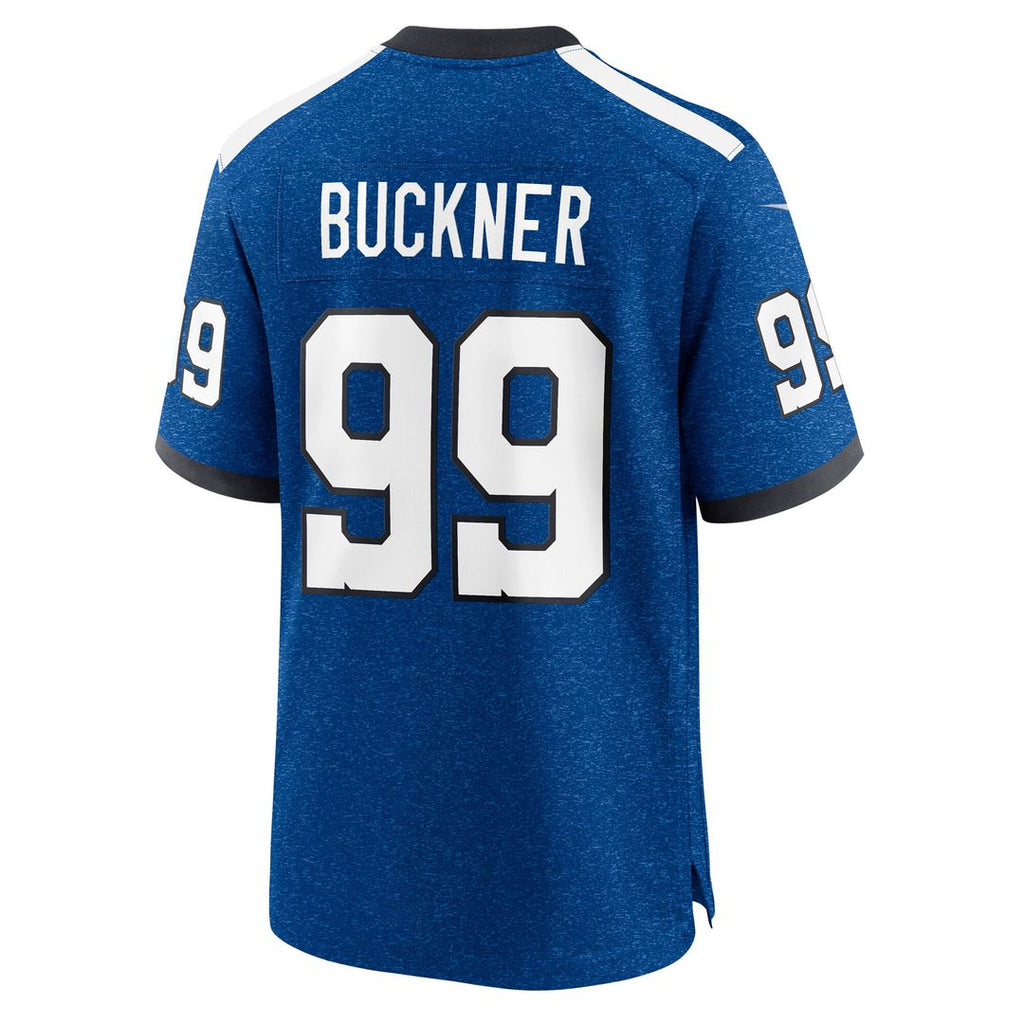 DeForest Buckner Indianapolis Colts Nike Alternate Game Jersey - Blue Official NFL Team Apparel Football Fan Gear