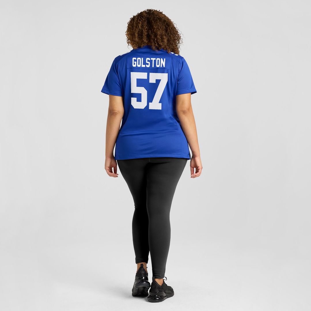 Chauncey Golston New York Giants Nike Women's Team Game Jersey - Royal Official NFL Team Apparel Football Fan Gear