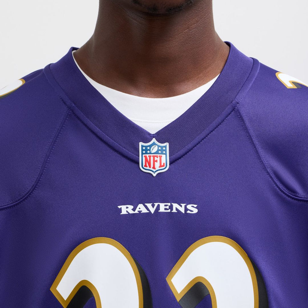 Derrick Henry Baltimore Ravens Nike Game Player Jersey - Purple Official NFL Team Apparel Football Fan Gear