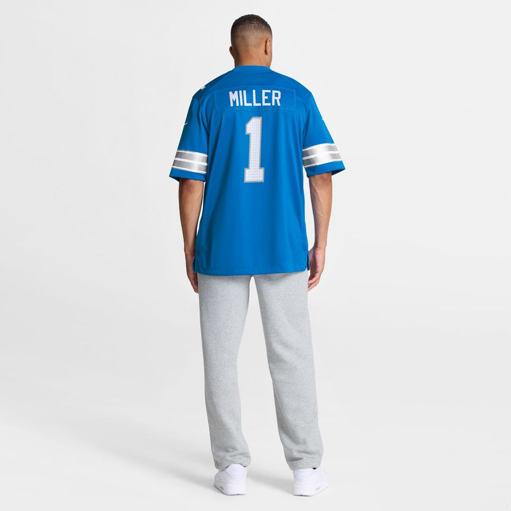 Blake Miller Detroit Lions Nike 2026 NFL Draft First Round Pick No. 17 Team Game Jersey - Blue Official NFL Team Apparel Football Fan Gear