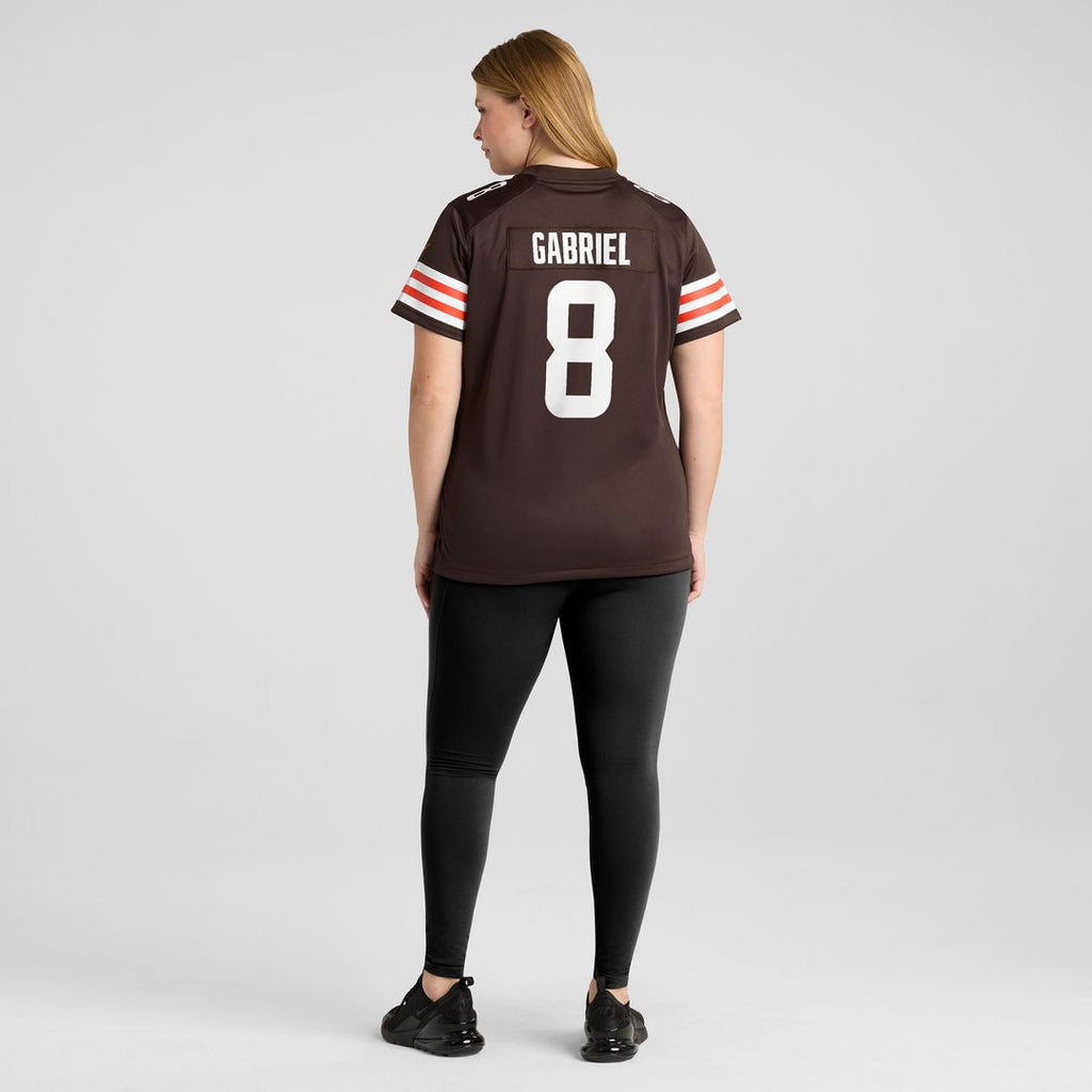 Dillon Gabriel Cleveland Browns Nike Women's Team Game Jersey - Brown Official NFL Team Apparel Football Fan Gear