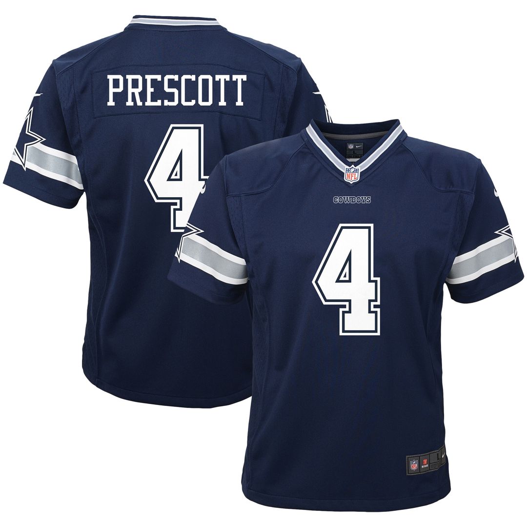Dak Prescott Dallas Cowboys Nike Toddler Team Game Jersey - Navy Official NFL Team Apparel Football Fan Gear