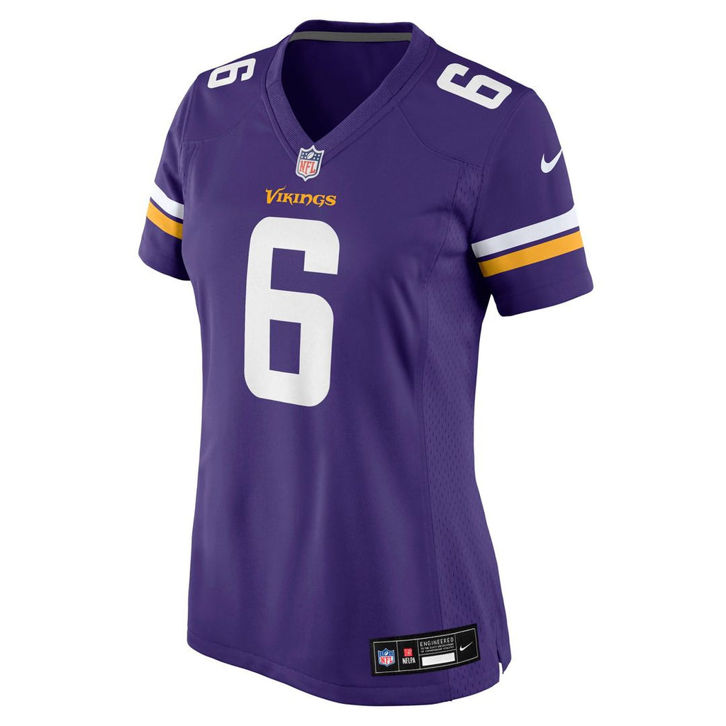 Dwight McGlothern Minnesota Vikings Nike Women's Team Game Jersey - Purple Official NFL Team Apparel Football Fan Gear