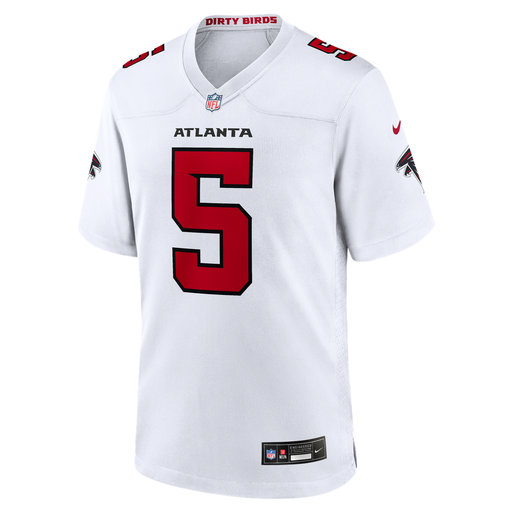 Drake London Atlanta Falcons Nike Game Jersey - Red Official NFL Team Apparel Football Fan Gear