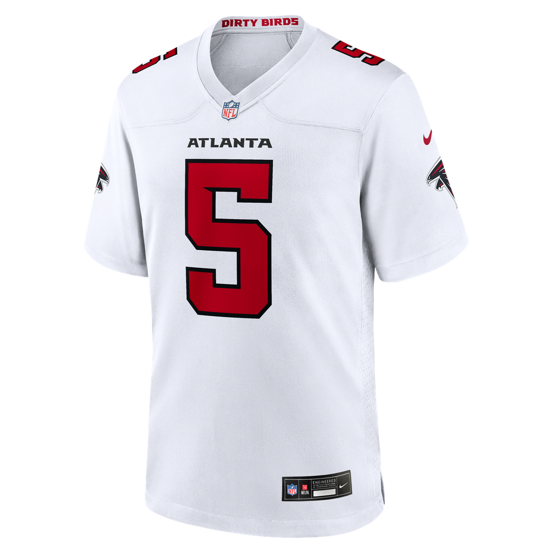 Drake London Atlanta Falcons Nike Game Jersey - White Official NFL Team Apparel Football Fan Gear