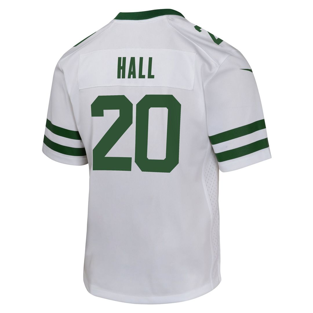 Breece Hall New York Jets Nike Youth Game Jersey - Black Official NFL Team Apparel Football Fan Gear