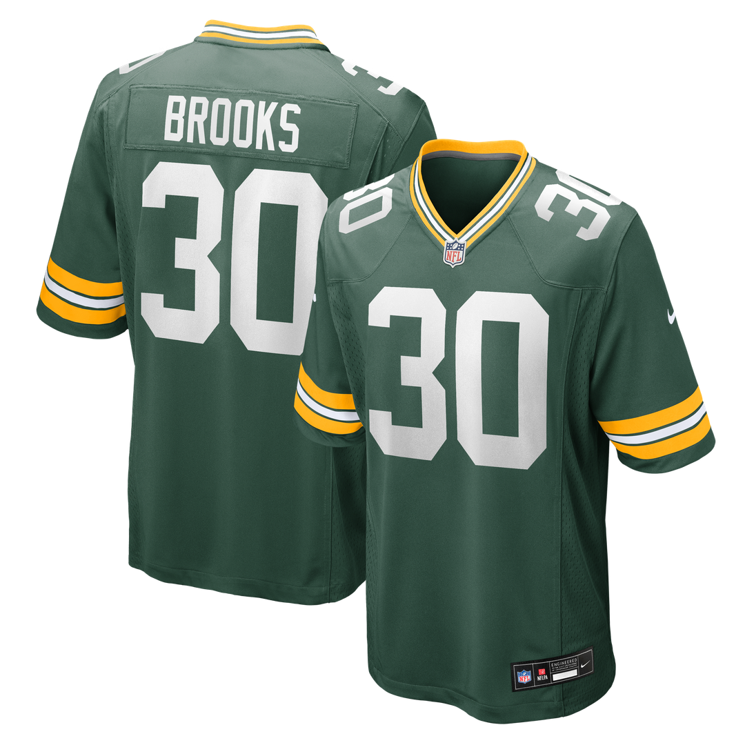 Chris Brooks Green Bay Packers Nike Team Game Jersey - Green Official NFL Team Apparel Football Fan Gear