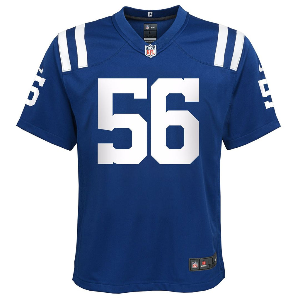 Quenton Nelson Indianapolis Colts Nike Youth Game Jersey - Royal Official NFL Team Apparel Football Fan Gear