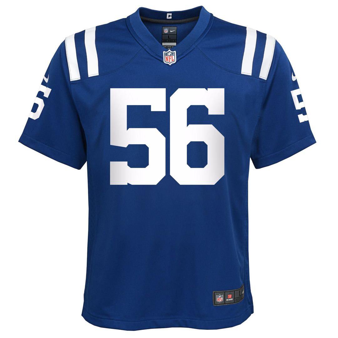 Quenton Nelson Indianapolis Colts Nike Youth Game Jersey - Royal Official NFL Team Apparel Football Fan Gear