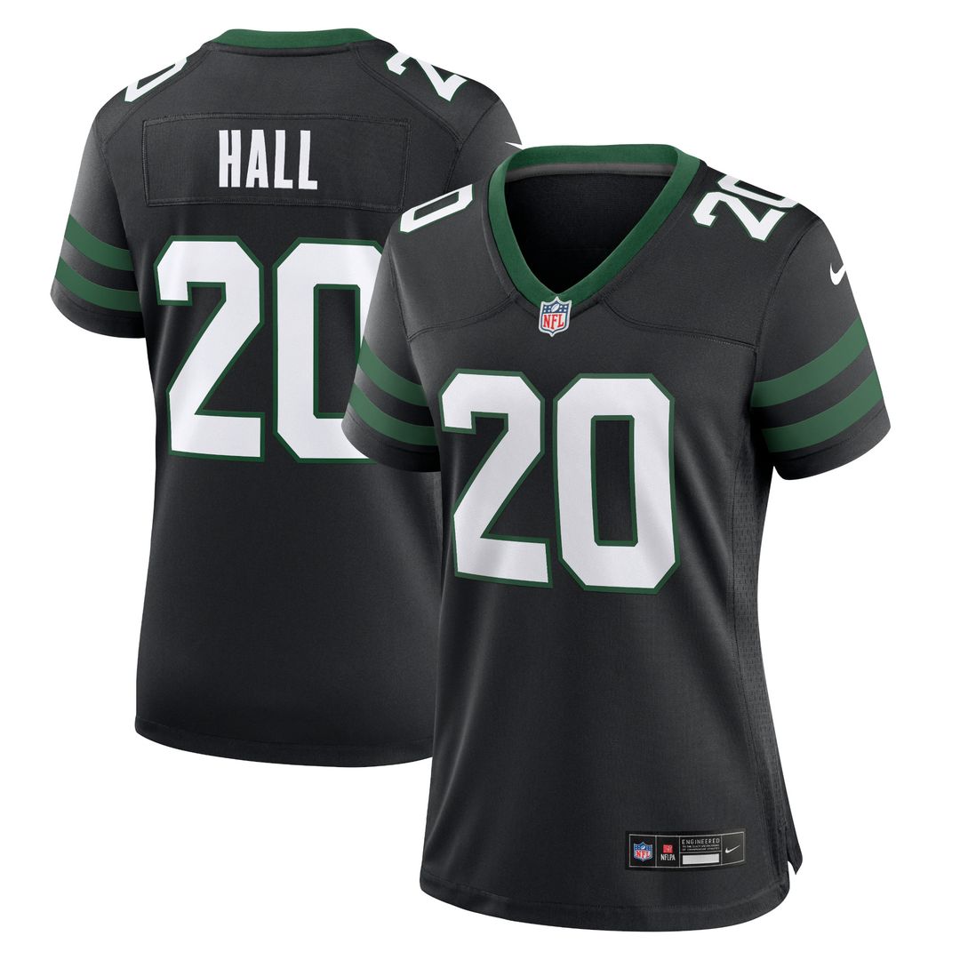 Breece Hall New York Jets Nike Women's Game Jersey - Legacy Green Official NFL Team Apparel Football Fan Gear