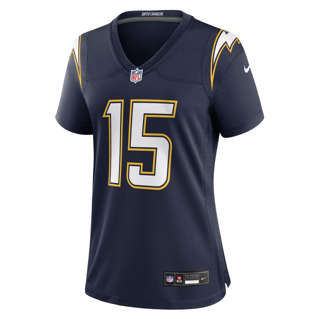Ladd McConkey Los Angeles Chargers Nike Women's Alternate Super Chargers Game Jersey - Navy Official NFL Team Apparel Football Fan Gear