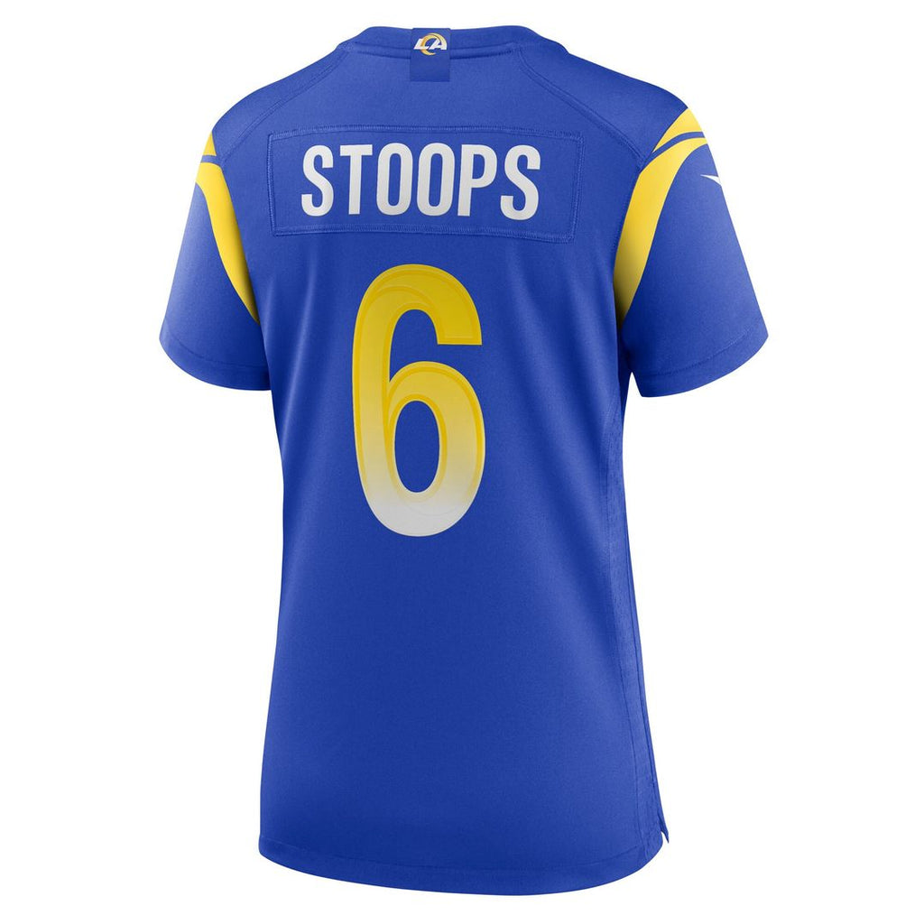 Drake Stoops Los Angeles Rams Nike Women's Game Jersey - Royal Official NFL Team Apparel Football Fan Gear