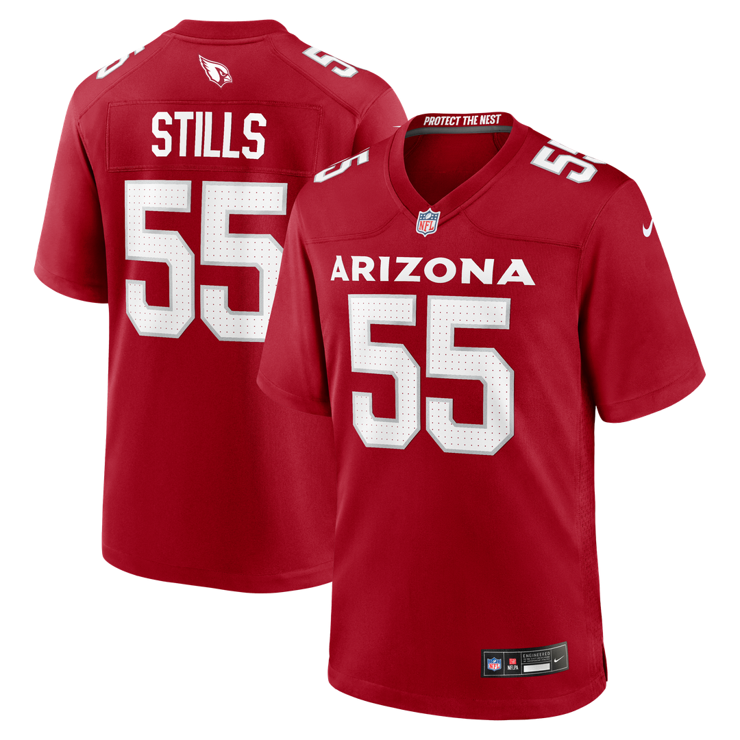 Dante Stills Arizona Cardinals Nike Team Game Jersey - Cardinal Official NFL Team Apparel Football Fan Gear
