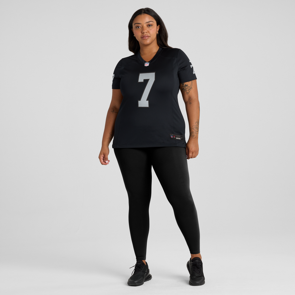 Quay Walker Las Vegas Raiders Nike Women's Team Game Jersey - Black Official NFL Team Apparel Football Fan Gear