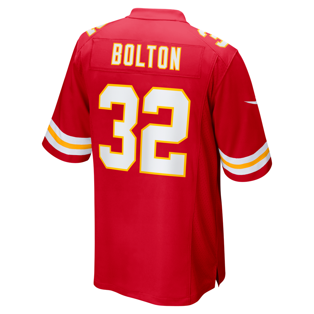 Nick Bolton Kansas City Chiefs Nike Game Jersey - Red Official NFL Team Apparel Football Fan Gear