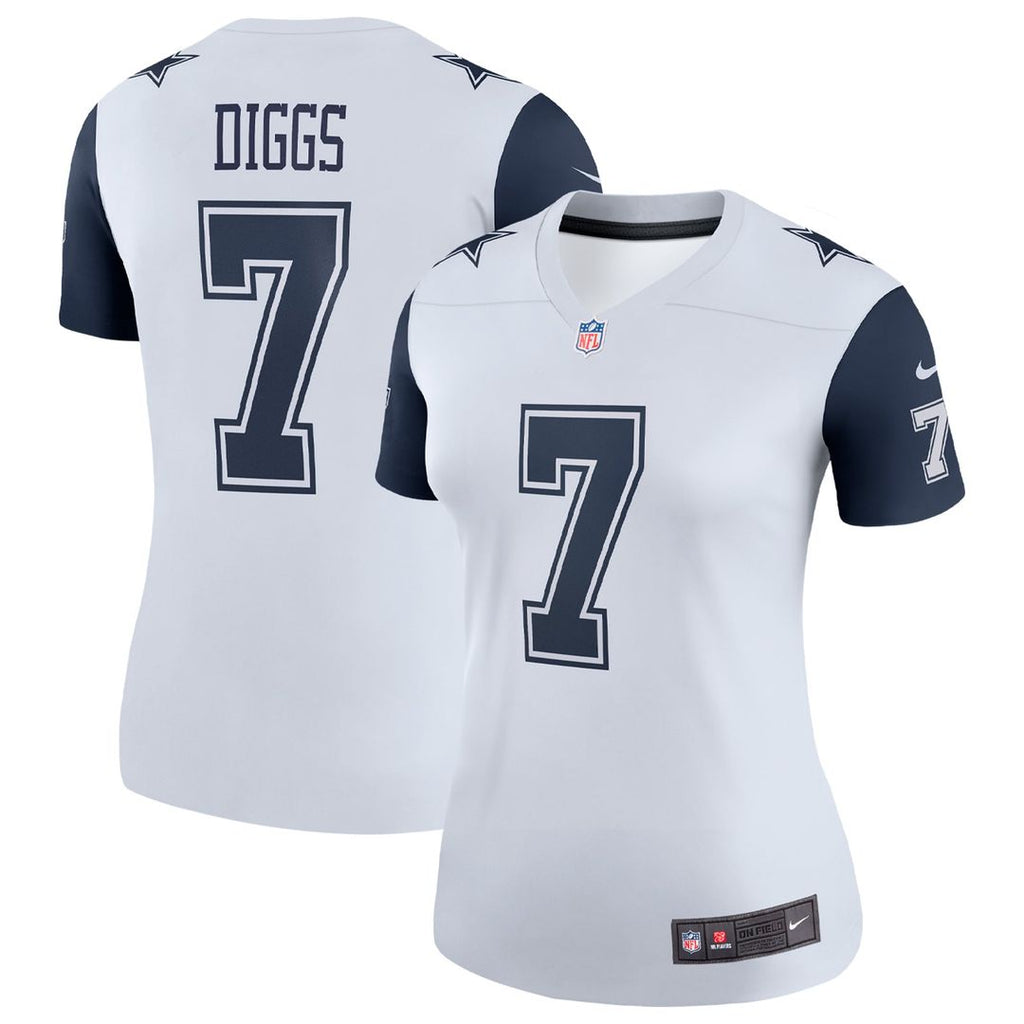 Trevon Diggs Dallas Cowboys Nike Women's Legend Player Performance Top - White NFL Fan Gear Popular Style