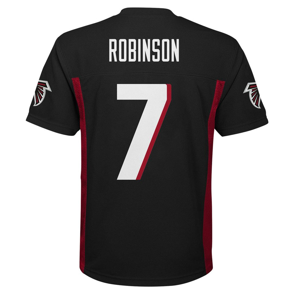 Bijan Robinson Atlanta Falcons Preschool Replica Player Jersey - Black Official NFL Team Apparel Football Fan Gear