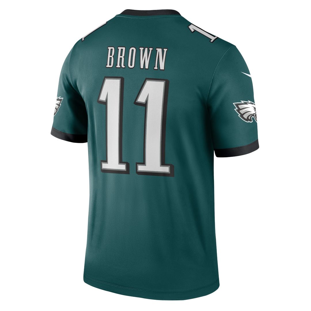 A.J. Brown Philadelphia Eagles Nike Legend Player Performance Top - Green NFL Fan Gear Popular Style