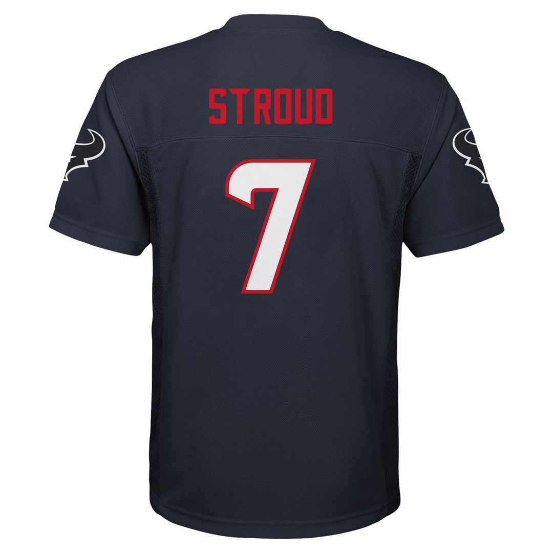 C.J. Stroud Houston Texans Youth Replica Player Jersey - Navy Official NFL Team Apparel Football Fan Gear