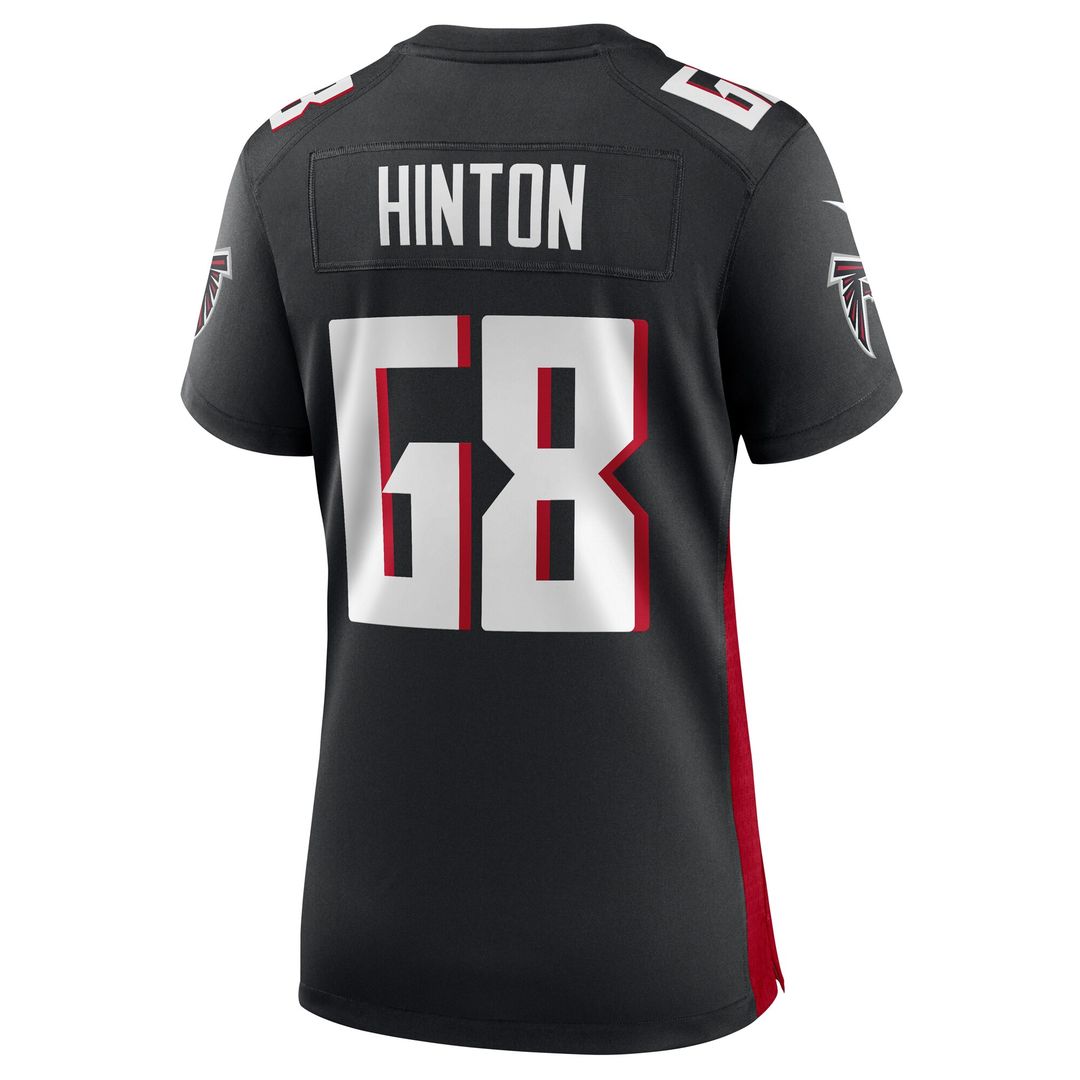 Kyle Hinton Atlanta Falcons Nike Women's Team Game Jersey - Black Official NFL Team Apparel Football Fan Gear