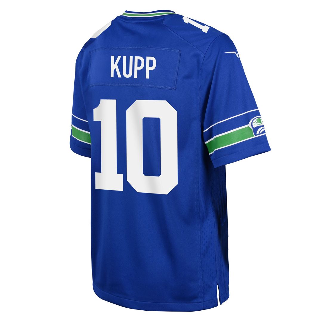 Cooper Kupp Seattle Seahawks Nike Youth Game Jersey - Royal Official NFL Team Apparel Football Fan Gear