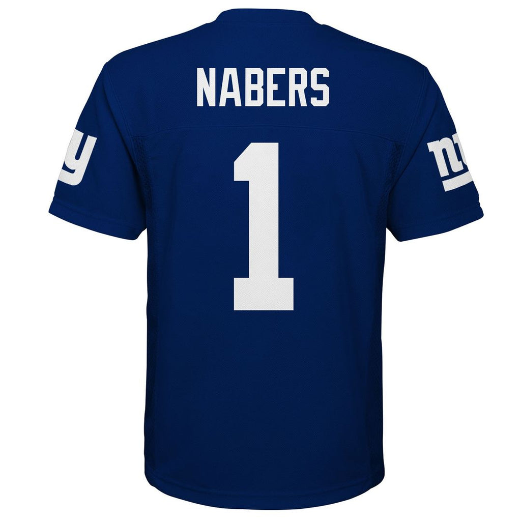 Malik Nabers New York Giants Outerstuff Preschool Replica Player Jersey - Royal Official NFL Team Apparel Football Fan Gear
