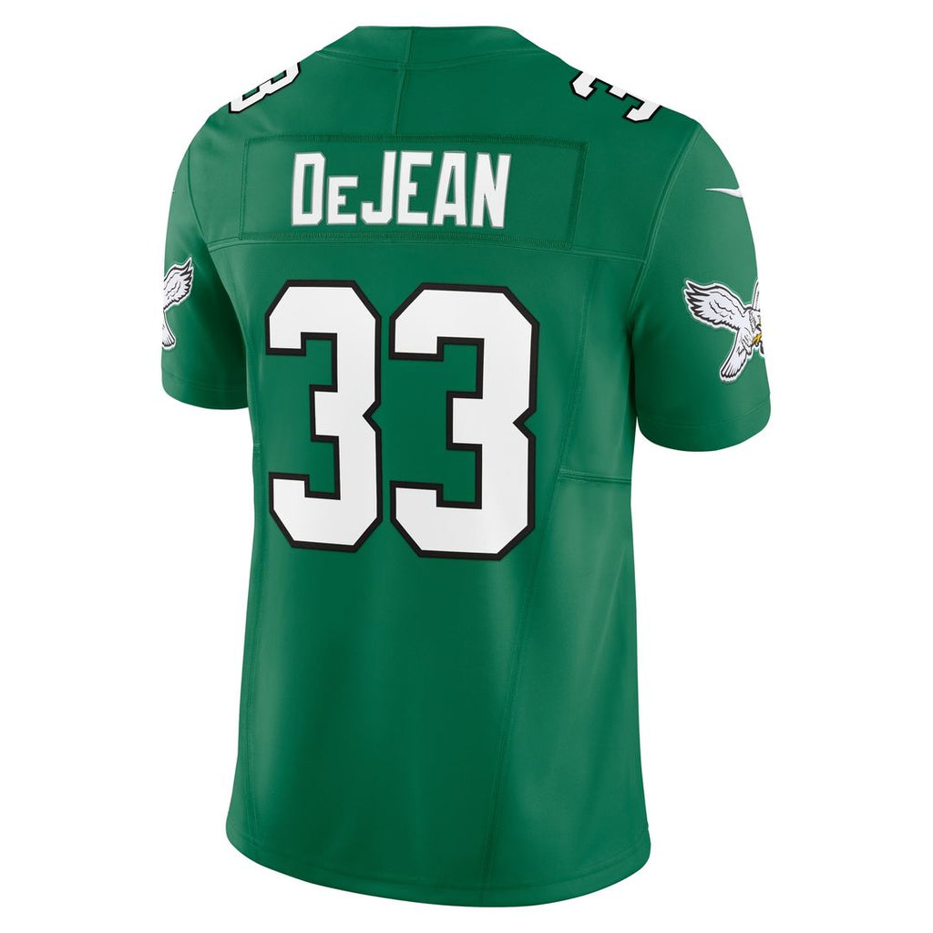 Cooper DeJean Philadelphia Eagles Nike Alternate 2 Vapor F.U.S.E. Limited Jersey - Kelly Green Official NFL Team Apparel Football Fan Gear