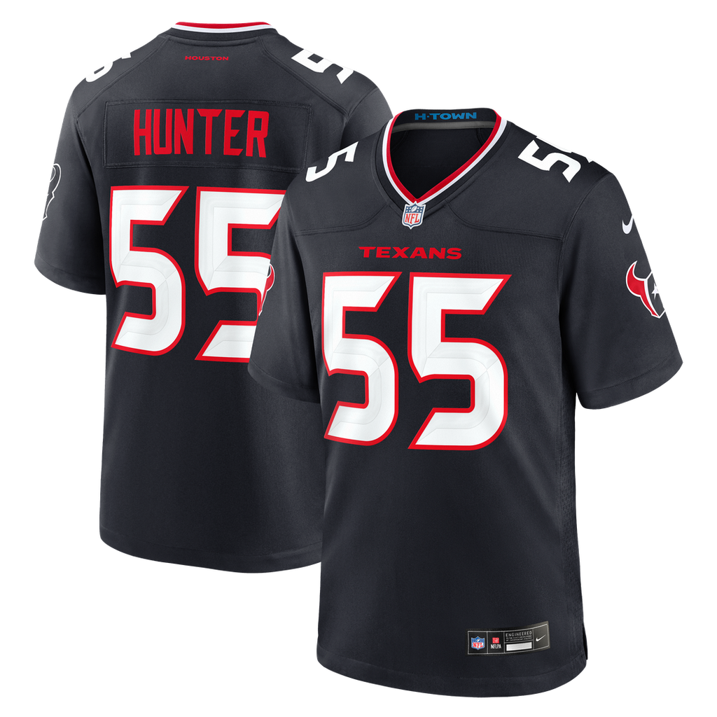 Danielle Hunter Houston Texans Nike Team Game Jersey - Navy Official NFL Team Apparel Football Fan Gear