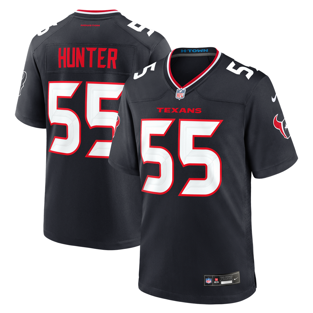 Danielle Hunter Houston Texans Nike Team Game Jersey - Navy Official NFL Team Apparel Football Fan Gear