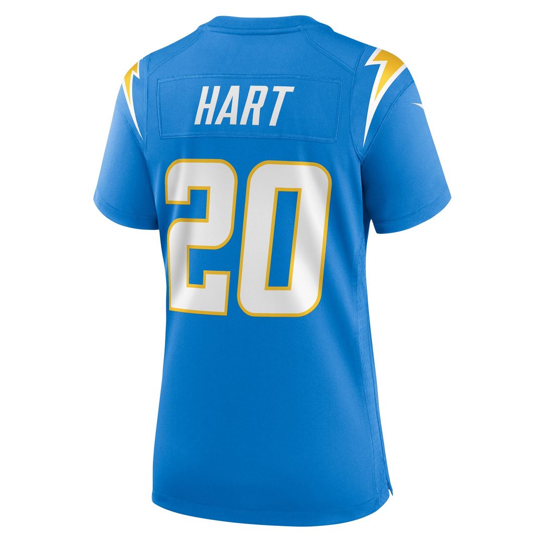 Cam Hart Los Angeles Chargers Nike Women's Game Jersey - Powder Blue Official NFL Team Apparel Football Fan Gear