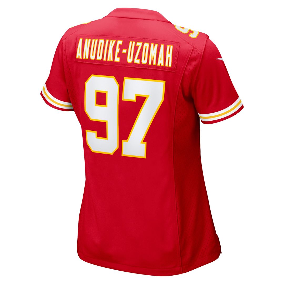 Felix Anudike-Uzomah Kansas City Chiefs Nike Women's Player Jersey - Red Official NFL Team Apparel Football Fan Gear