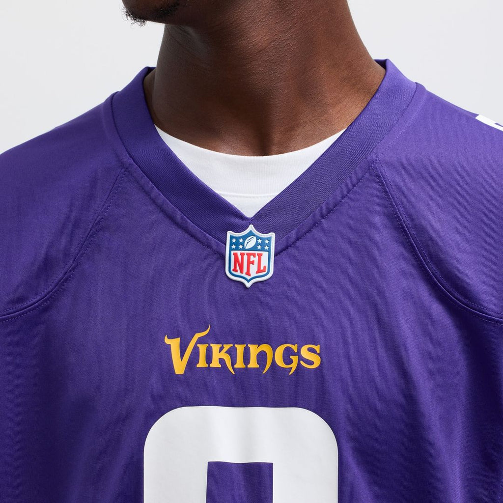 J.J. McCarthy Minnesota Vikings Nike Player Game Jersey - Purple Official NFL Team Apparel Football Fan Gear