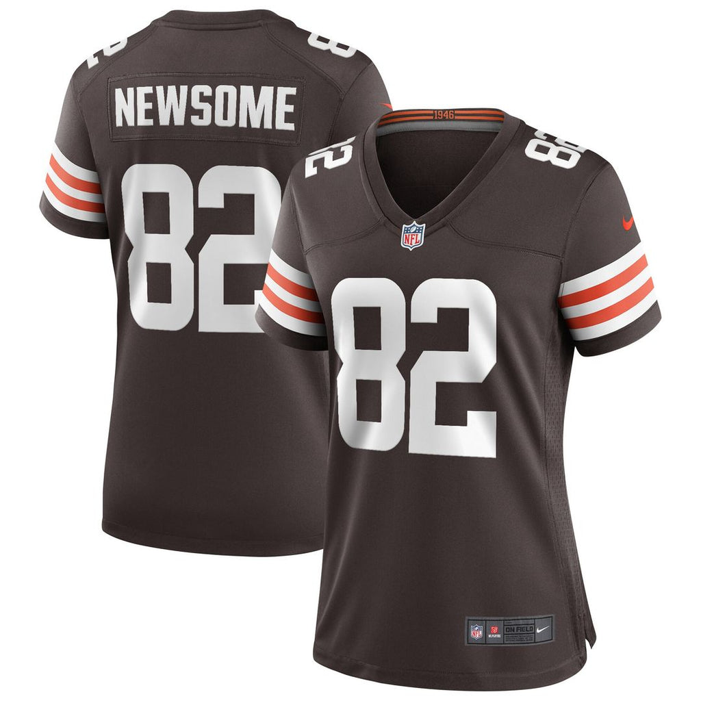 Ozzie Newsome Cleveland Browns Nike Women's Game Retired Player Jersey - Brown Official NFL Team Apparel Football Fan Gear