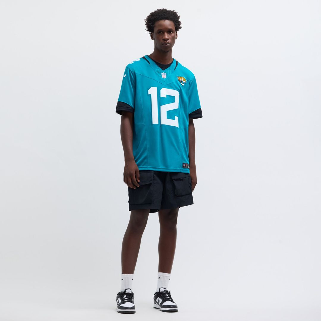 Travis Hunter Jacksonville Jaguars Nike Team Limited Jersey - Teal Official NFL Team Apparel Football Fan Gear