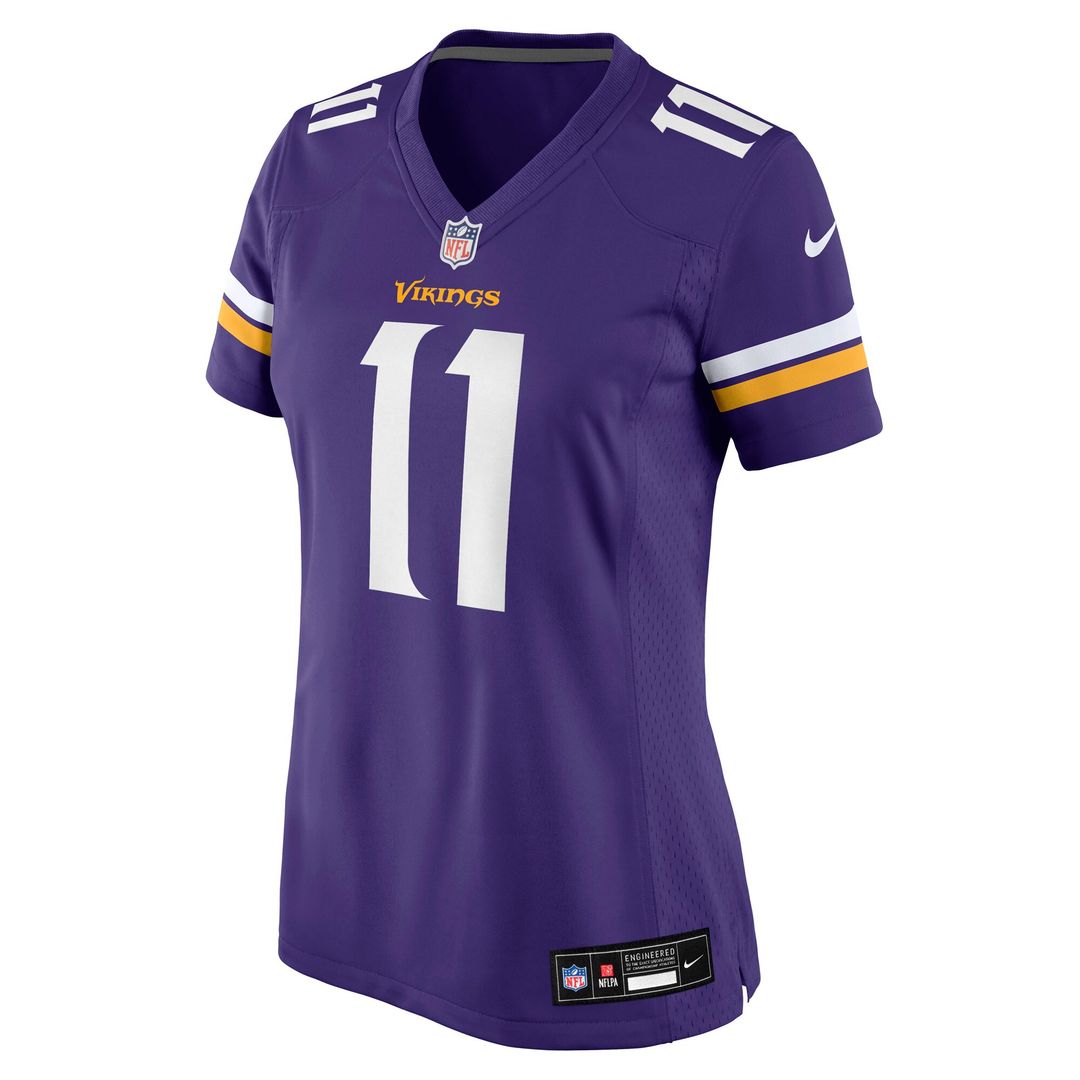 Carson Wentz Minnesota Vikings Nike Women's Team Game Jersey - Purple Official NFL Team Apparel Football Fan Gear