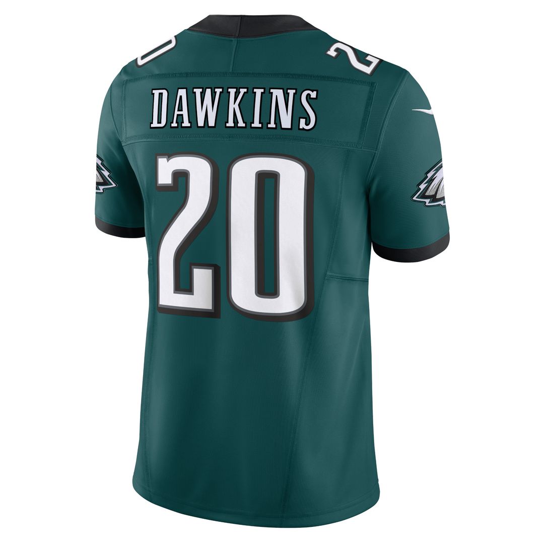Brian Dawkins Philadelphia Eagles Nike Vapor F.U.S.E. Limited Jersey - Midnight Green Official NFL Team Apparel Football Fan Gear