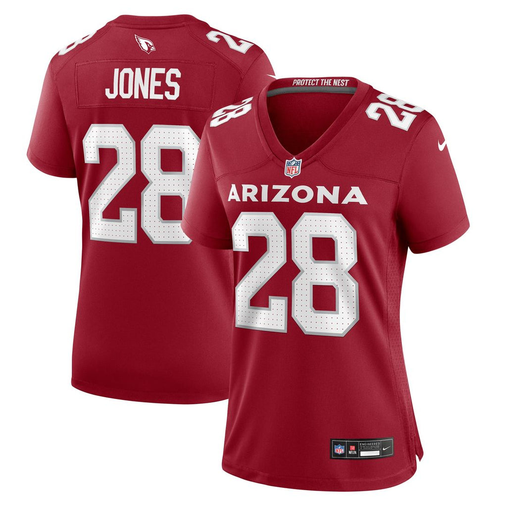 Elijah Jones Arizona Cardinals Nike Women's Game Jersey - Cardinal Official NFL Team Apparel Football Fan Gear