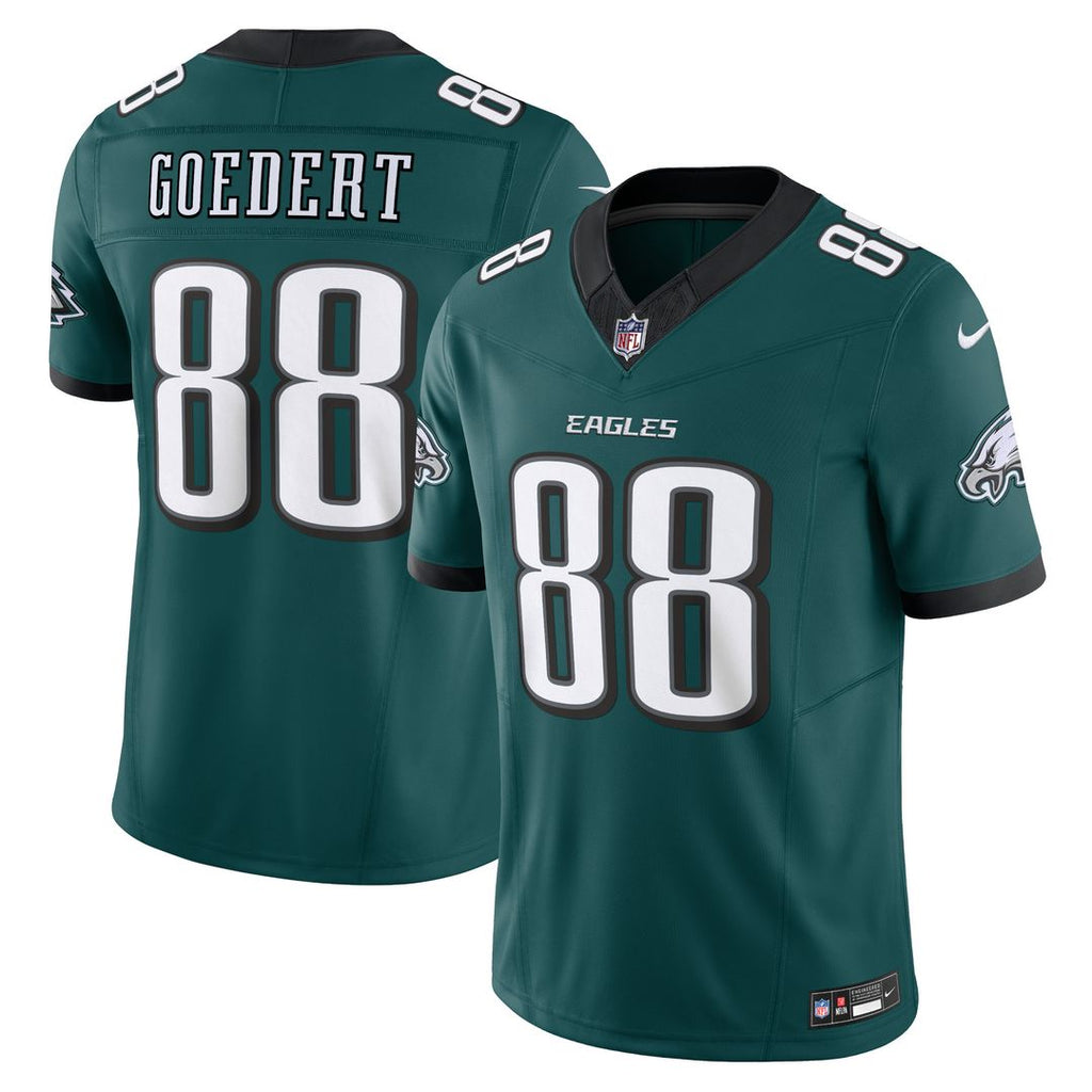 Dallas Goedert Philadelphia Eagles Nike Vapor F.U.S.E. Limited Jersey - Midnight Green Official NFL Team Apparel Football Fan Gear