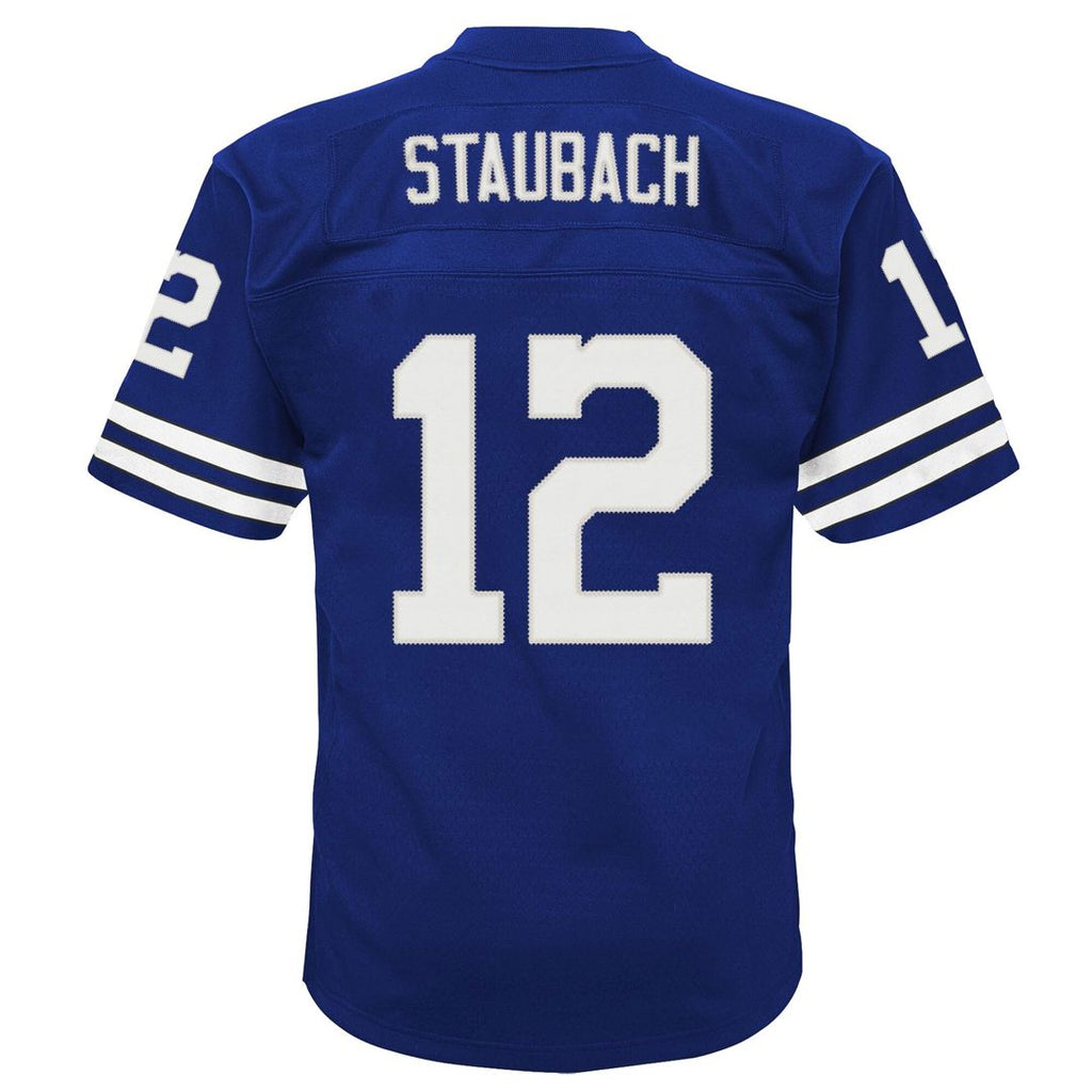 Roger Staubach Dallas Cowboys Mitchell & Ness Preschool 1971 Retired Player Legacy Jersey - Navy Official NFL Team Apparel Football Fan Gear