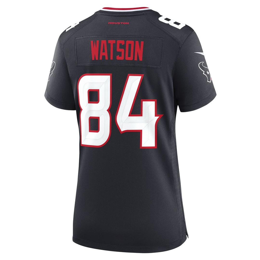 Justin Watson Houston Texans Nike Women's Team Game Jersey - Navy Official NFL Team Apparel Football Fan Gear