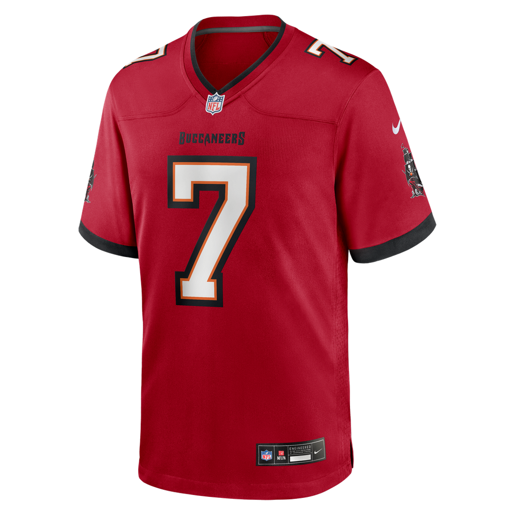 Bucky Irving Tampa Bay Buccaneers Nike Game Jersey - Red Official NFL Team Apparel Football Fan Gear