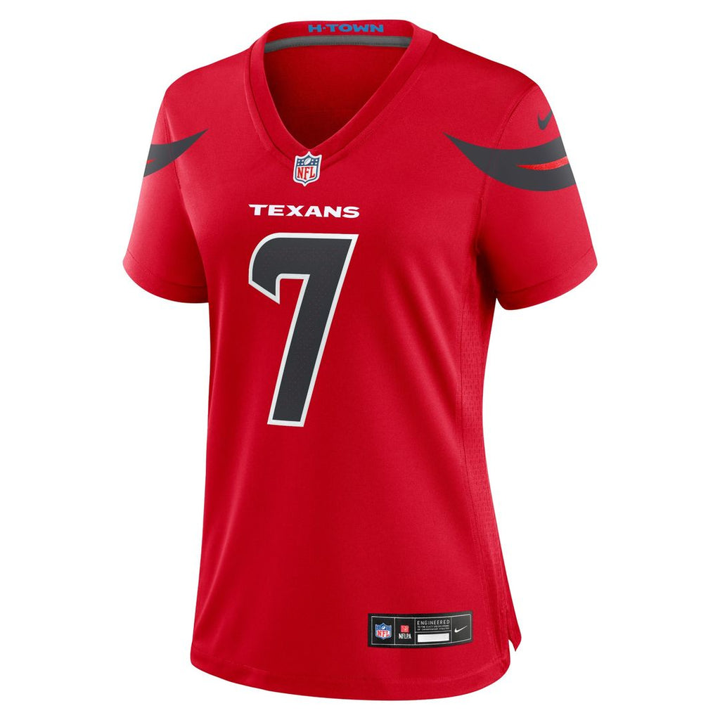 C.J. Stroud Houston Texans Nike Women's Game Jersey - White Official NFL Team Apparel Football Fan Gear