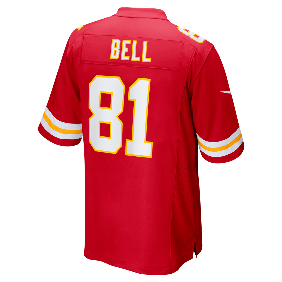 Blake Bell Kansas City Chiefs Nike Game Player Jersey - Red Official NFL Team Apparel Football Fan Gear