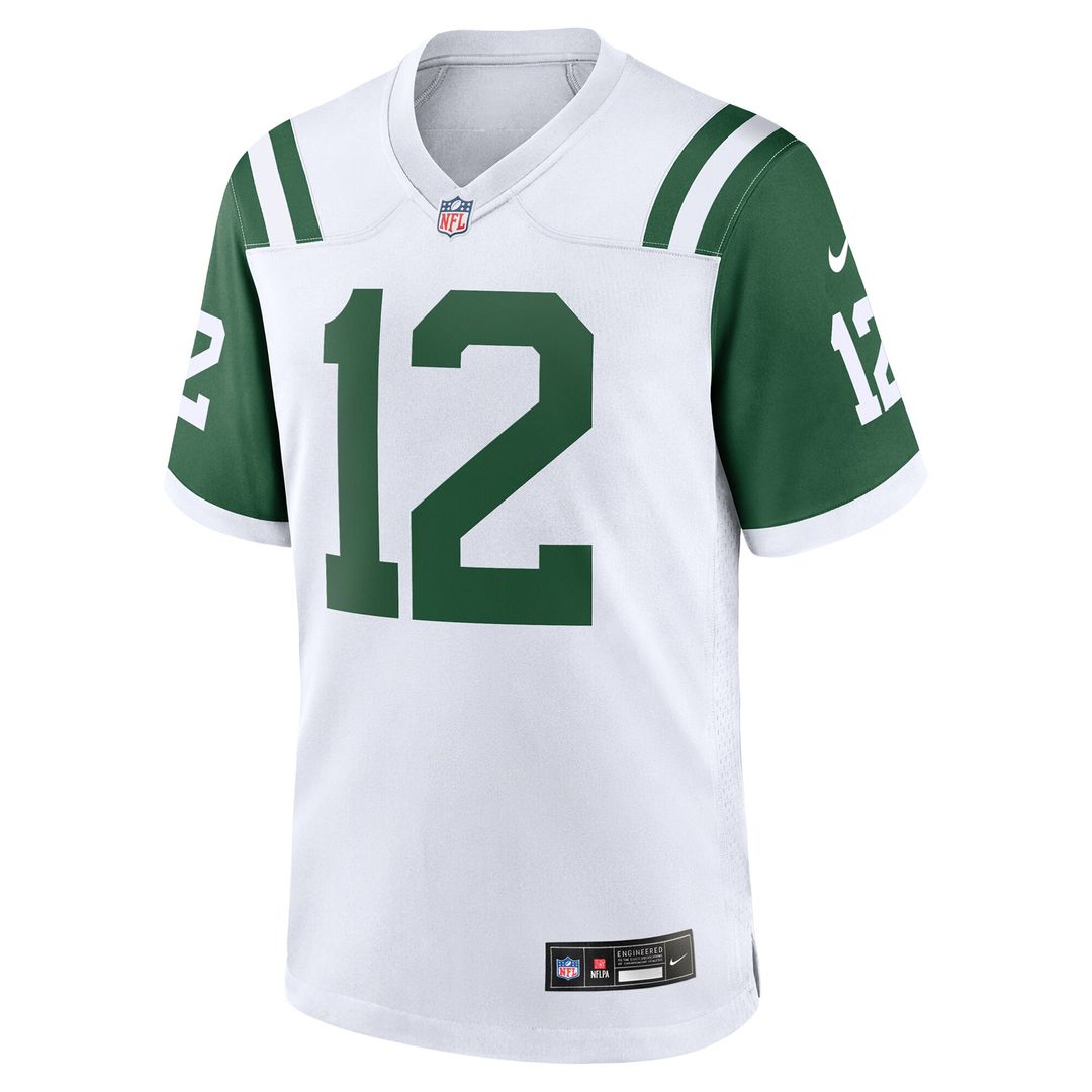 Joe Namath New York Jets Nike Alternate Retired Player Game Jersey - Legacy Black Official NFL Team Apparel Football Fan Gear