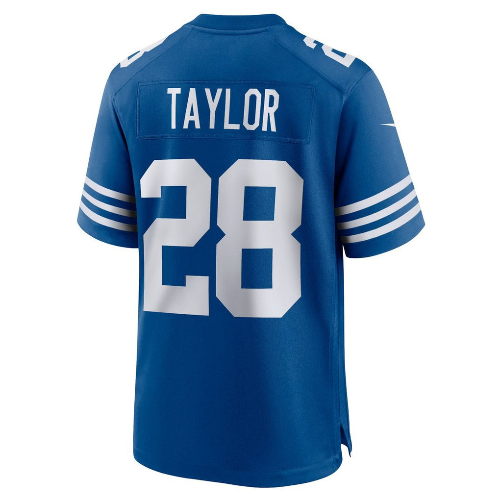 Jonathan Taylor Indianapolis Colts Nike Alternate Game Jersey - Royal Official NFL Team Apparel Football Fan Gear